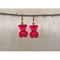 Boucles d'oreilles Oursons