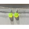 Boucles d'oreilles pelotes de laine