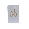 Boucles d'oreilles Bonhomme de neige